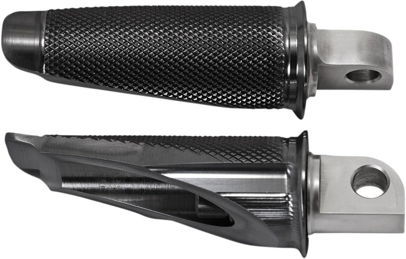 Speed Merchant Speed Pegs Foot Pegs - Front, Left, Right - Anodised, Black - HDSP-1