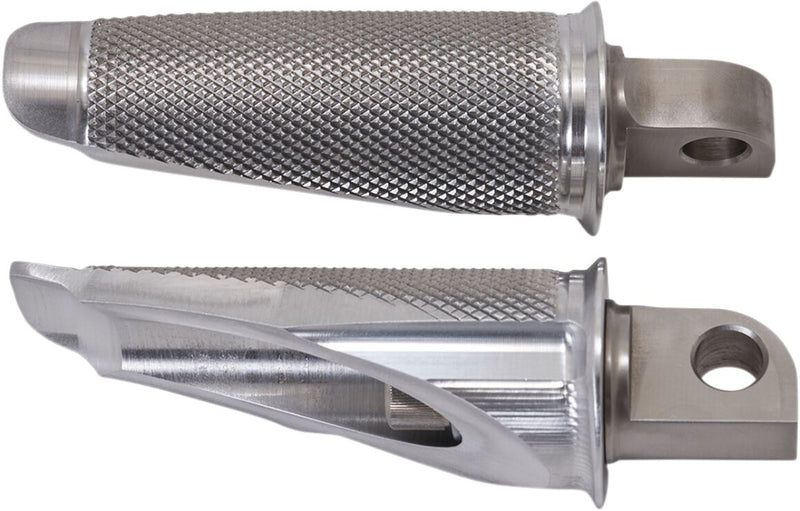 Speed Merchant Speed Pegs Foot Pegs - Front, Left, Right - Aluminium, Raw