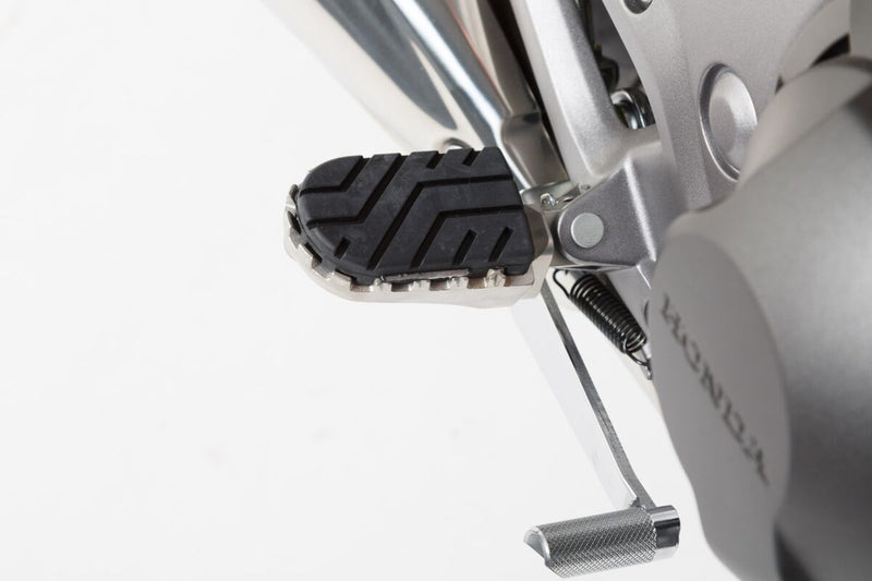 SW-Motech Ion Footrest - Black, Silver - FRS.01.011.10303/S