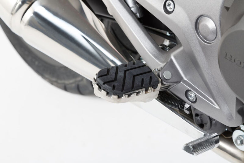 SW-Motech Ion Footrest - Black, Silver - FRS.01.011.10303/S