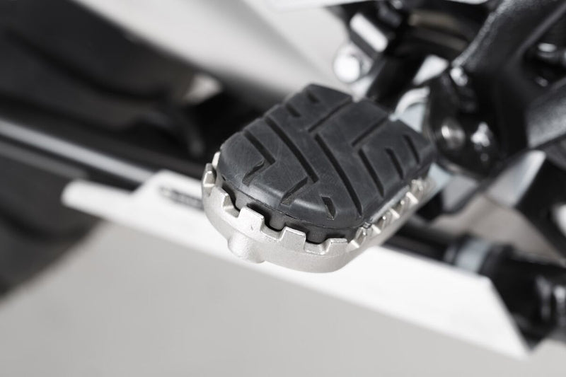 SW-Motech Ion Footrest - Black, Silver - FRS.07.011.10302/S