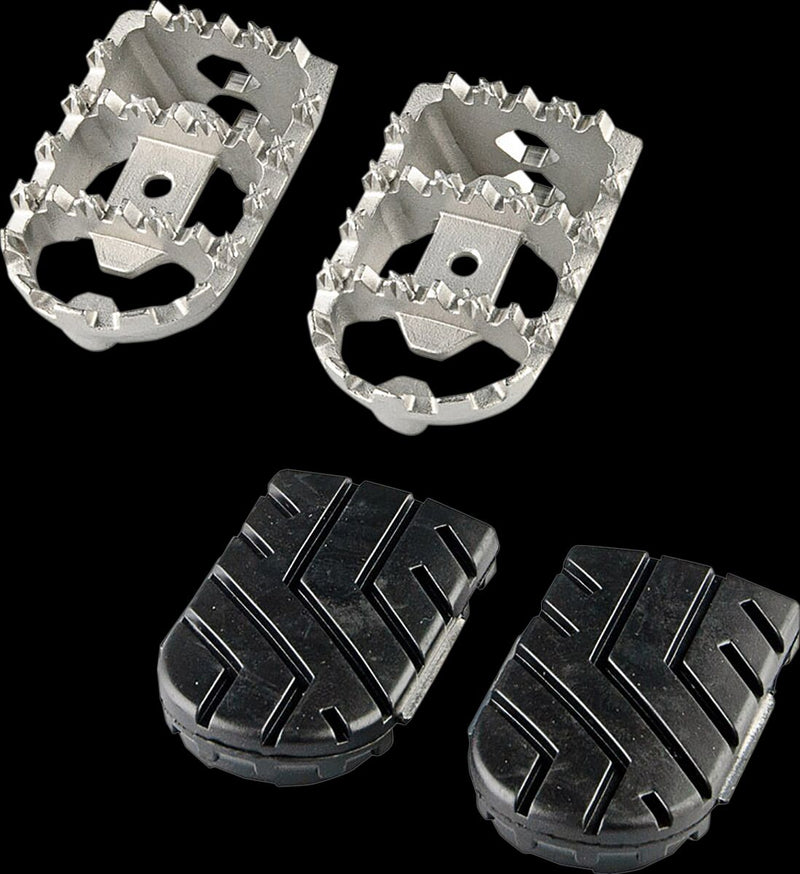 SW-Motech Ion Footrest - Black, Silver - FRS.22.011.10002/S