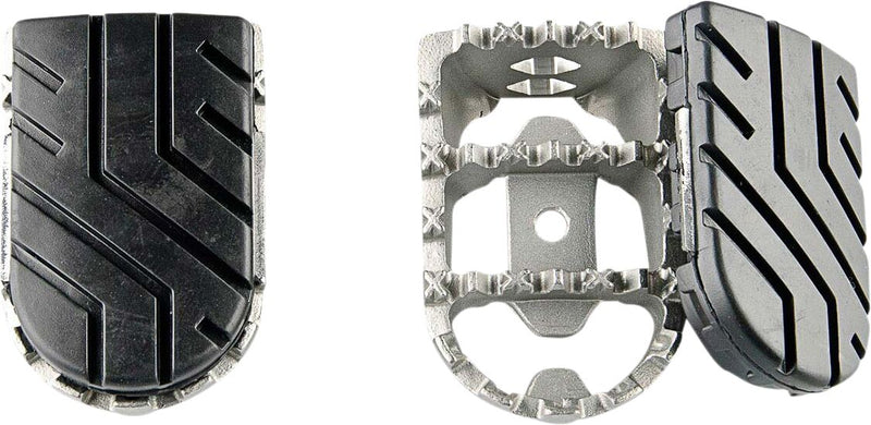 SW-Motech Ion Footrest - Black, Silver - FRS.07.011.10901/S