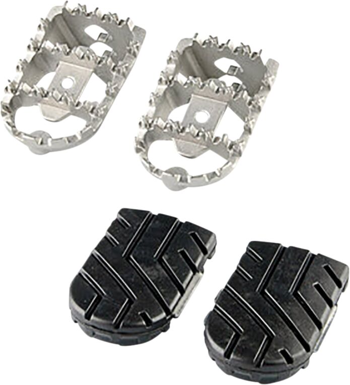 SW-Motech Ion Footrest - Black, Silver - FRS.07.011.10901/S
