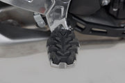 SW-Motech Evolution Footrest - Black, Silver - FRS.11.112.10500