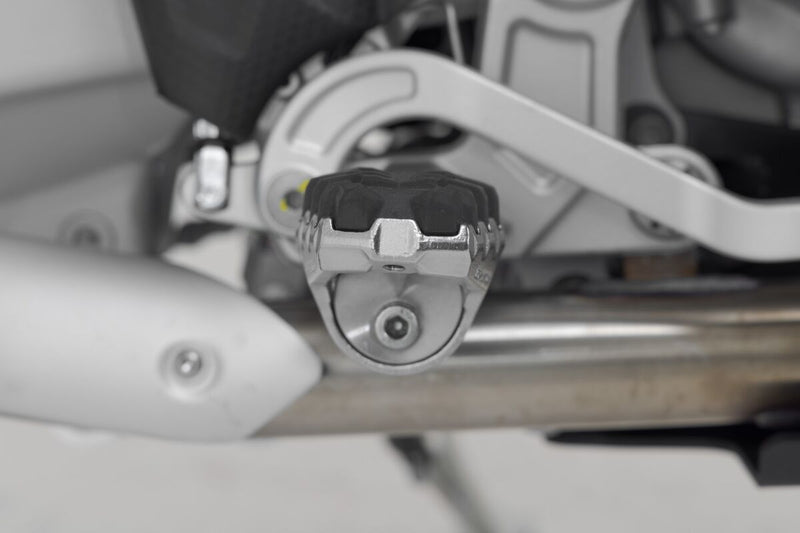 SW-Motech Evolution Footrest - Black, Silver - FRS.06.112.10201
