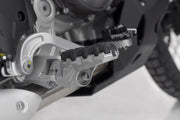 SW-Motech Evolution Footrest - Black, Silver - FRS.13.112.10200