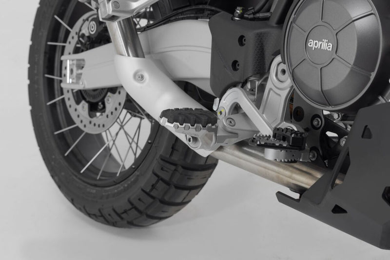 SW-Motech Evolution Footrest - Black, Silver - FRS.13.112.10200