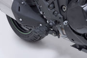 SW-Motech Evo Footrest - Left, Right, Black, Silver - FRS.08.112.10400