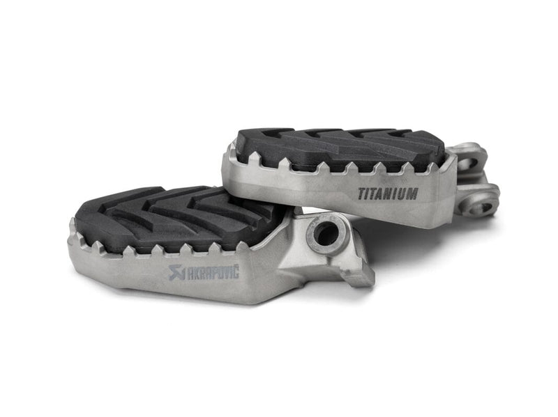 Akrapovic Titanium Foot Pegs - Adventure - Folding - F-KTM12T1