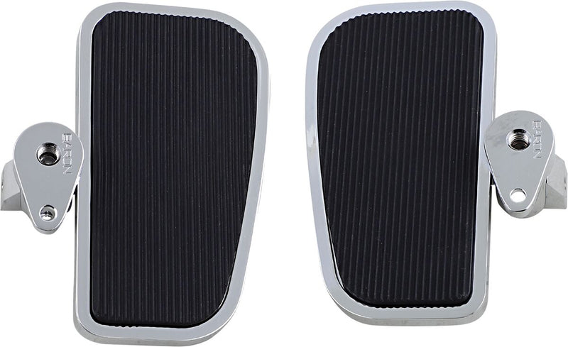 Baron Passenger Sport Boards - Black, Chrome