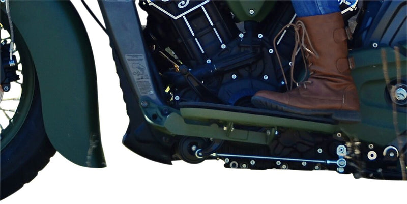 Klock Werks Floorboard Mounting Kit - Chrome