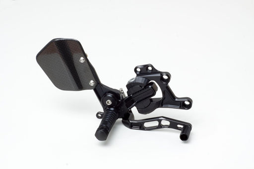 Gilles Tooling VCR38GT Adjustable Rearset - Black - VCR-D01