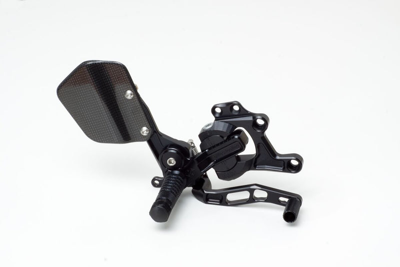Gilles Tooling VCR38GT Adjustable Rearset - Black - VCR-K05