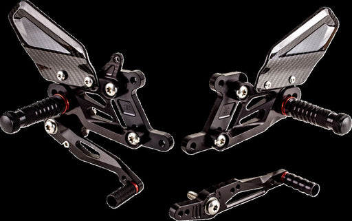 Gilles Tooling FXR Rearset - Black - FXR-BM04-B