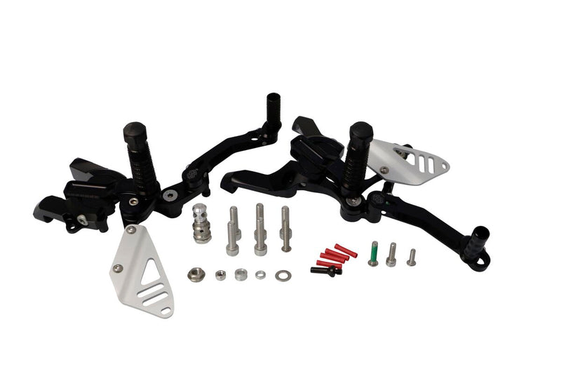 Gilles Tooling FXR Rearset - VCR38GT - Black