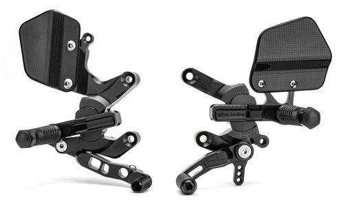 Gilles Tooling VCR38GT Adjustable Rearset - Black - VCR-H01