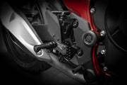 Gilles Tooling AS31GT3 Adjustable Rearset - Black - Standard