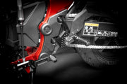 Gilles Tooling AS31GT3 Adjustable Rearset - Black - Standard
