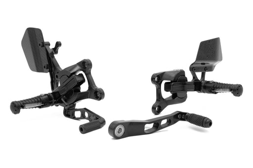Gilles Tooling VCR38GT Adjustable Rearset - Black - VCR-H05-B