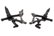 Gilles Tooling Rearset Factor-X - Black - Folding