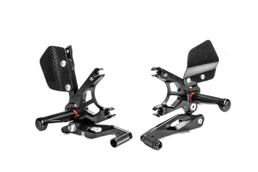 Gilles Tooling FXR Rearset - Left and Right, Black - FXR-K07-B