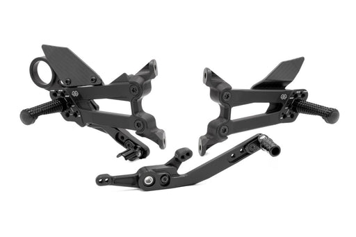 Gilles Tooling FXR Rearset - Left and Right, Black - FXR2-BM01-BD