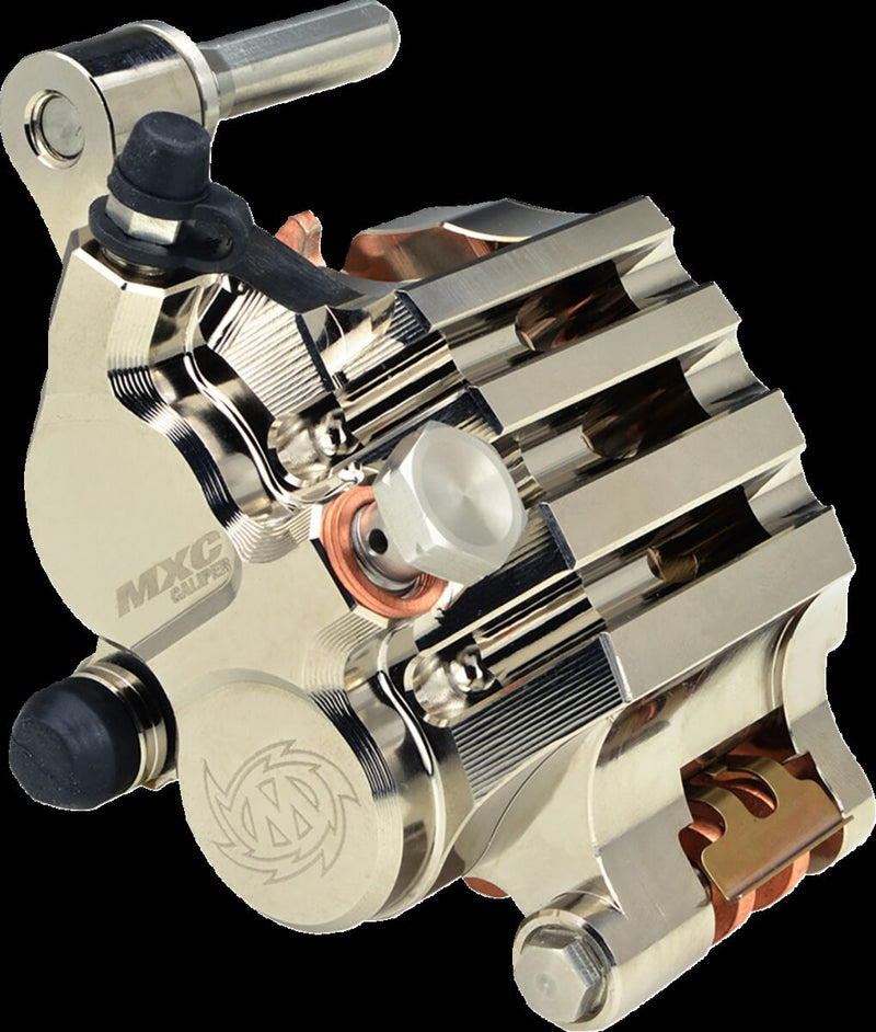 Moto-Master MXC Brake Caliper - Polished,  Silver - 210106