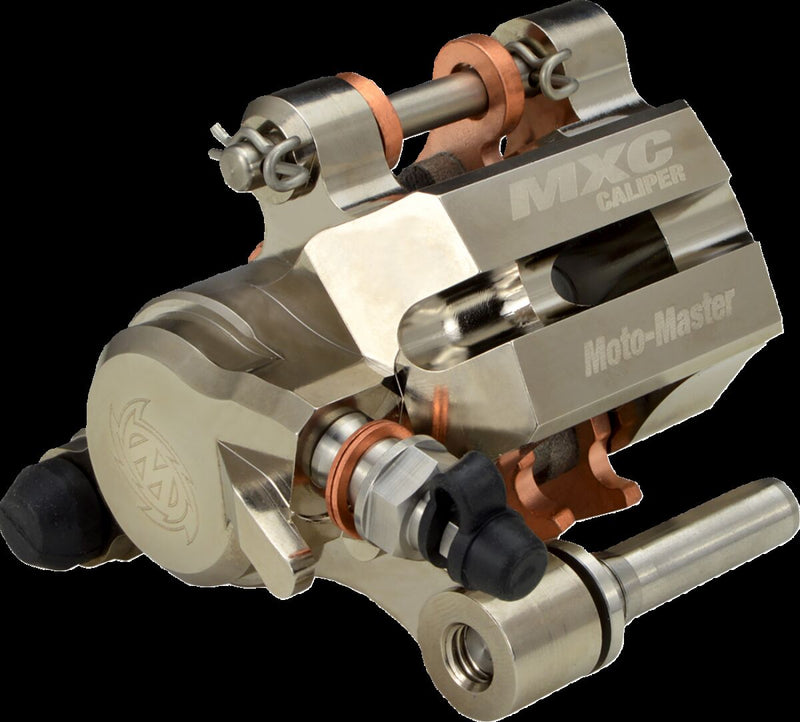 Moto-Master MXC Brake Caliper - Polished,  Silver - 210109