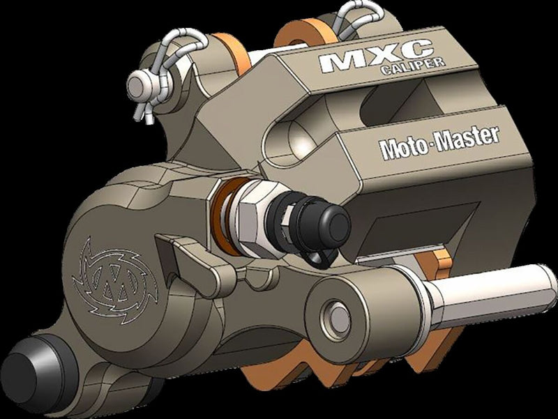 Moto-Master MXC Brake Caliper - Polished,  Silver - 210109