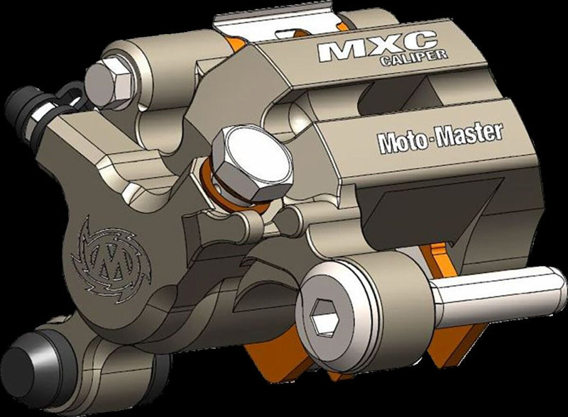 Moto-Master MXC Brake Caliper - Polished,  Silver - 210111
