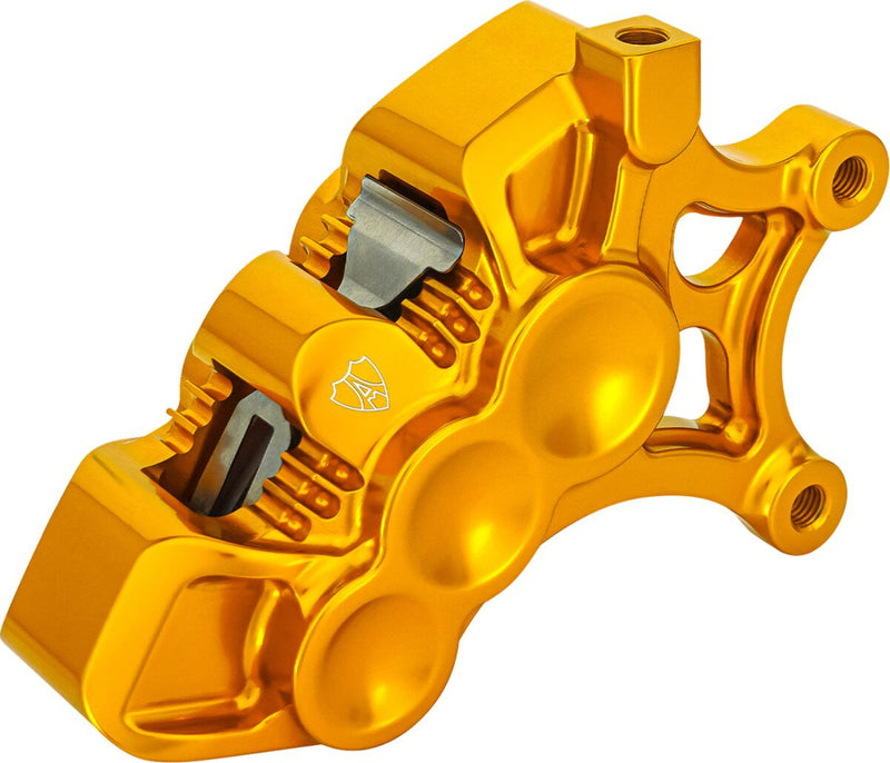Arlen Ness Mono Axial Brake Caliper - Gold
