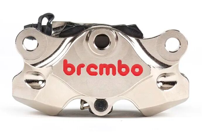 Brembo GP2-SS BRAKE CALIPER UPGRADE LINE - Rear, Aluminium, Polished