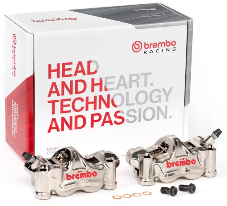 Brembo GP4-RX BRAKE CALIPER KIT UPGRADE LINE - Front Left, Front Right, Aluminium