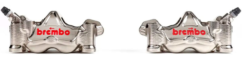 Brembo GP4-RX BRAKE CALIPER KIT UPGRADE LINE - Front Left, Front Right, Aluminium, Polished