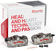 Brembo GP4-RS BRAKE CALIPER KIT UPGRADE LINE - Front Left, Front Right, Aluminium, Grey