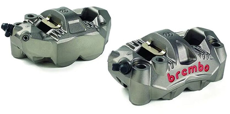 Brembo GP4-RS BRAKE CALIPER KIT UPGRADE LINE - Front Left, Front Right, Aluminium, Grey