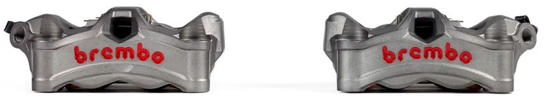 Brembo STYLEMA BRAKE CALIPER KIT PRIME LINE - Front Left, Front Right, Aluminium, Grey