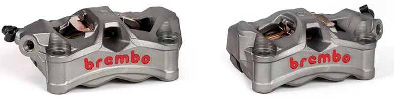 Brembo STYLEMA BRAKE CALIPER KIT PRIME LINE - Front Left, Front Right, Aluminium, Grey
