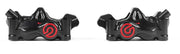 Brembo 484 CAFE RACER BRAKE CALIPER KIT UPGRADE LINE - Front, Black, Red