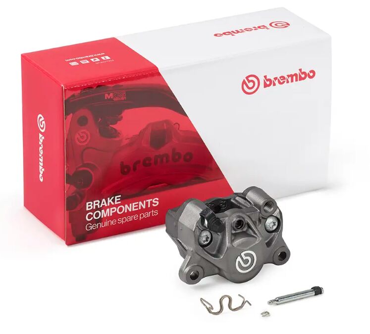 Brembo P2.34 REAR BRAKE CALIPER - Grey, 2 Piston