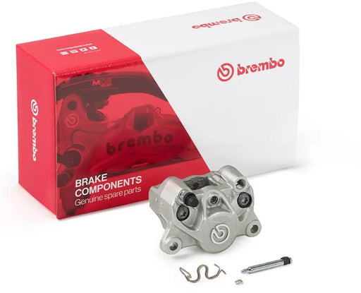 Brembo P2.34 REAR BRAKE CALIPER - Aluminium, Silver, 2 Piston