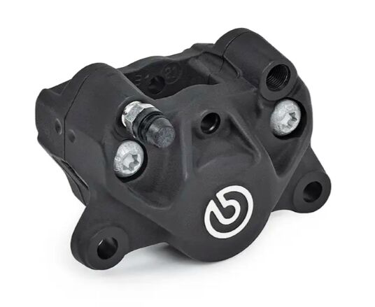 Brembo P2.34 REAR BRAKE CALIPER - Black, 2 Piston - 920B85291