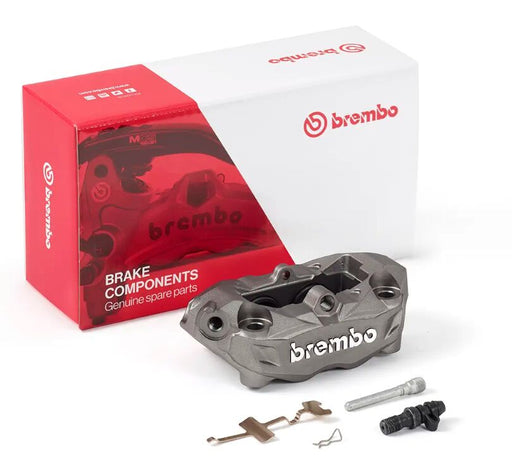 Brembo M4.32 BRAKE CALIPERS PRIME LINE - Front Left, Grey