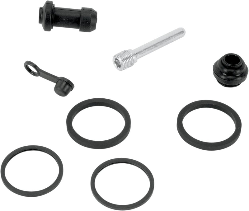 Moose Offroad Hard-parts Brake Caliper Rebuild Kit - Front, Black - 08-301X