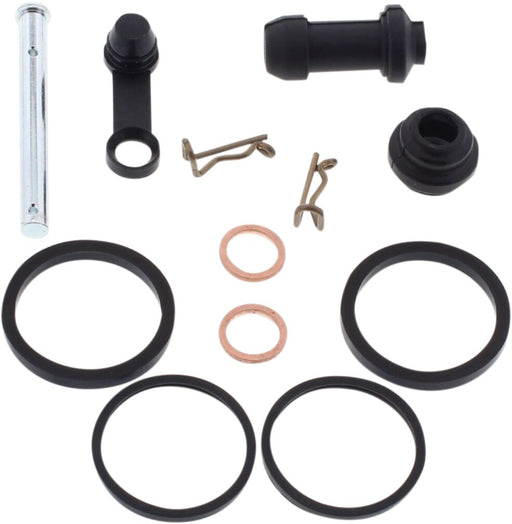 Moose Offroad Hard-parts Brake Caliper Rebuild Kit - Front, Black - 18-3047