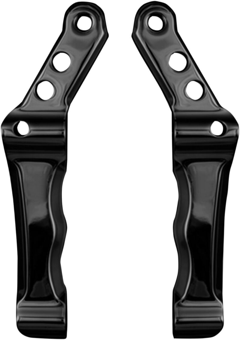 Speed Merchant Radial Front Brake Caliper Mounts - Front Left, Front Right - Black - SM-HDRBM11.5DDB