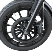 Speed Merchant Radial Front Brake Caliper Mounts - Front Left, Front Right - Black - SM-HDRBM11.5DDB