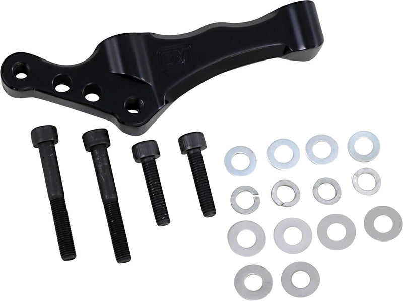 Speed Merchant Radial Front Brake Caliper Mounts - Front Left - Black