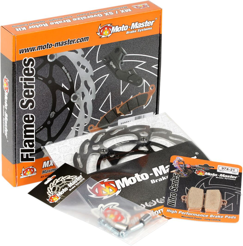 Moto-Master Oversize Rear Flame Disc Kit - Brake